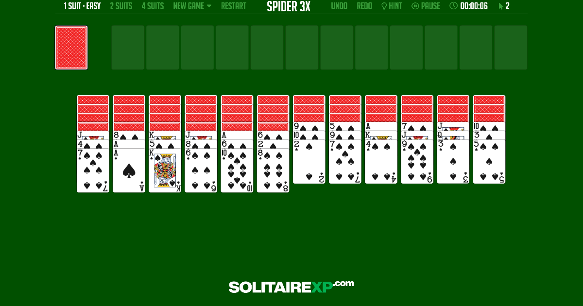 Spider Triple Solitaire